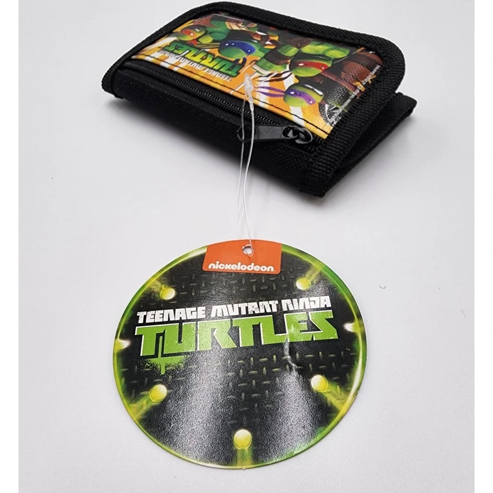 Teenage‎ Mutant Ninja Turtlesi Bi-Fold Wallet in Tin Case NEW!